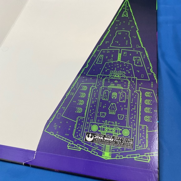 VTG 90s Star Wars 3-hole pocket folders - set of 3 - Darth Vader & Yoda - Picture 4 of 13